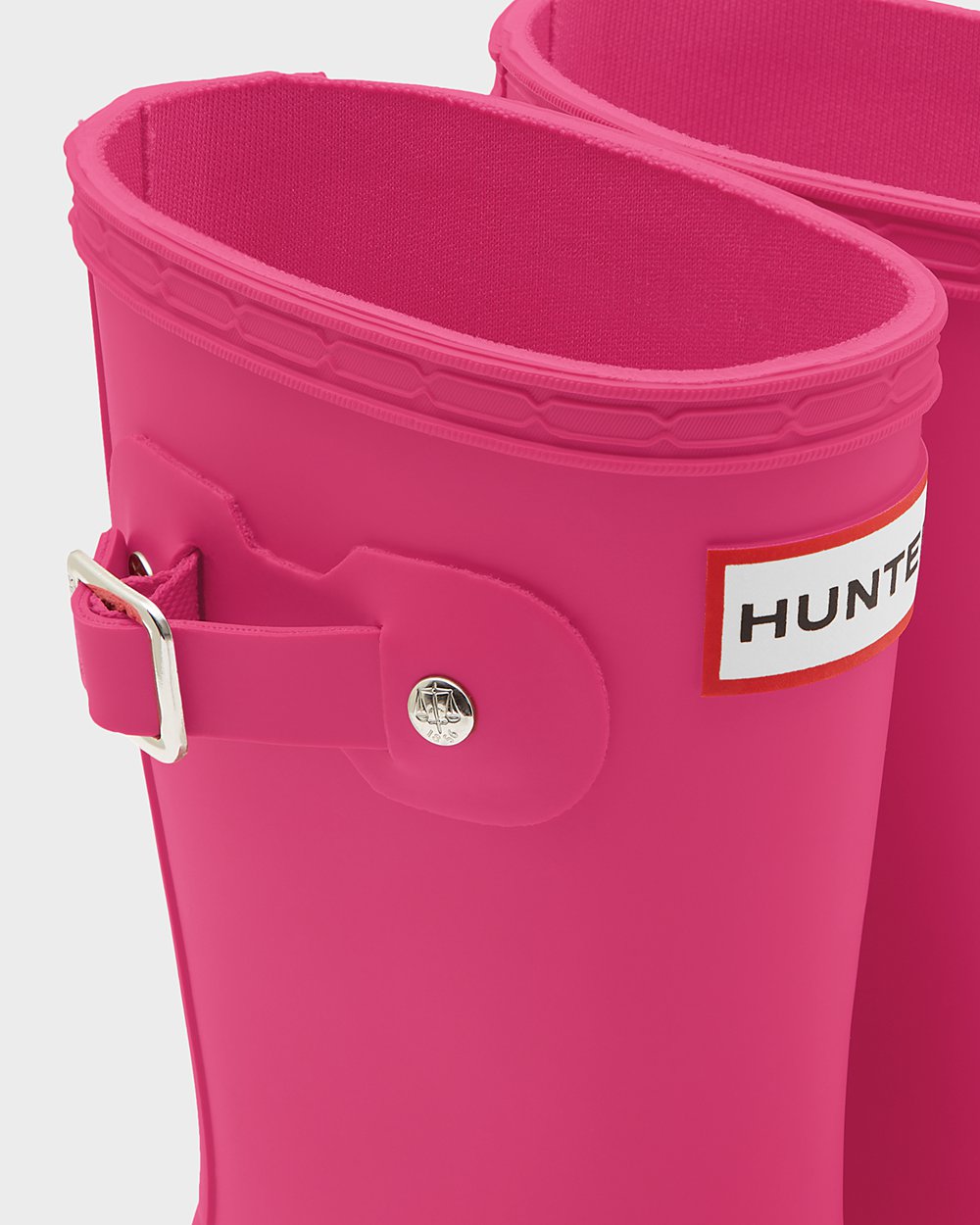 Botas de Lluvia Hunter Niños - Original Little - Rosas Claro - MNKBGYZ-48